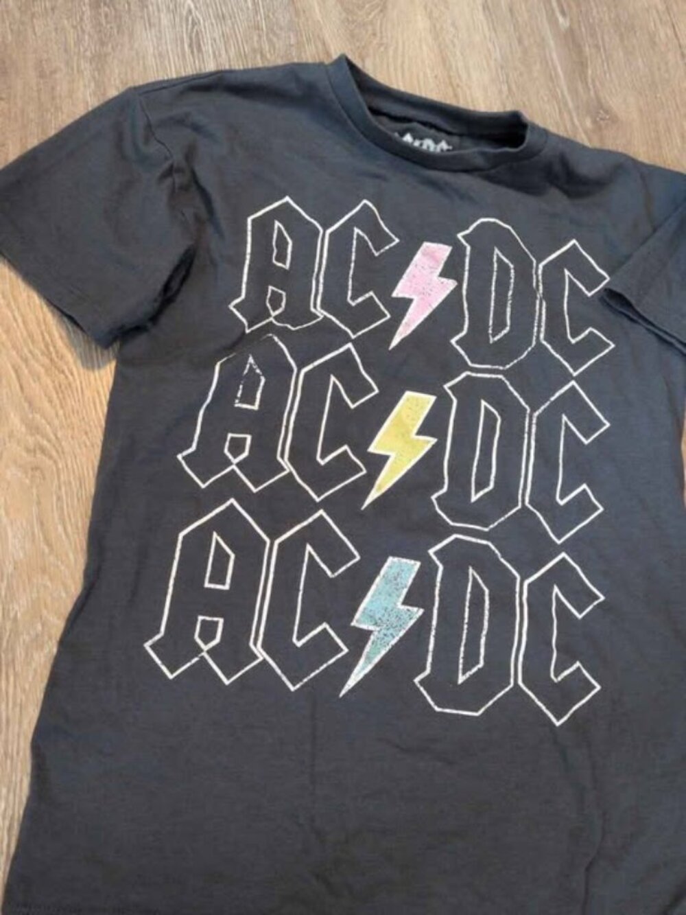 AC/DC T-shirt XS Charcoal
